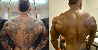 Liquid Sun Rayz - Competition Tattoo Covering Bodybuilding Show Tan